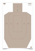 Birchwood Casey 37029 EZEScorer  IPSC Silhouette Paper Hanging Universal 23 x 35 Tan 5 Pack UPC: 029057370294