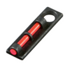 HiViz FL2005R Flame Bead Replacement Front Sight  Black  Red Fiber Optic Front Sight Universal Threads UPC: 613485587104