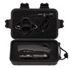 Browning 3220288 Outdoorsman Survival Kit 3.50 Folding Drop Point Plain Black Stonewashed 8Cr13MoV SS BladeBlack G10 Handle Includes Storage CaseFlashlightWire SawFire FlintCompassWhistle UPC: 023614490814