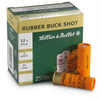 Sellier & Bellot Rubber Buckshot 12 Gauge Shotshell Ammunition, 2 3/4 Inch, 1476 FPS, 1 1/5 Ounce, #7 1/2 Shot - 25 Cartridge Box ( 25 / 1 )