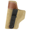 DeSantis Gunhide 106NBB6Z0 SofTuck  IWB Natural LeatherSuede Belt Clip Fits Glock 19 Left Hand UPC: 792695305057