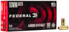 Federal American Eagle Subsonic Centerfire Ammunition, 10mm Auto, Full Metal Jacket, 180 Grain - 20 Cartridge Box ( 20 / 1 )