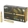 Federal Gold Medal Hyper Velocity Centerfire Ammunition, 308 Winchester, Sierra MatchKing BTHP, 168 Grain - 20 Cartridge Box ( 20 / 1 )