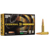 Federal Gold Medal Hyper Velocity Centerfire Ammunition, 308 Winchester, Sierra MatchKing BTHP, 168 Grain - 20 Cartridge Box ( 20 / 1 )