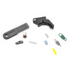 Apex Tactical 100024 Forward Set Sear  Trigger Kit Black Curved Trigger DropIn Fits SW MP UPC: 856008005017
