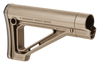 Magpul MAG480-FDE MOE Carbine Stock Fixed Flat Dark Earth Synthetic for AR-15, M16, M4 with Mil-Spec Tubes (Tube Not Included)                                                                          