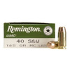 Remington UMC Standard Velocity Centerfire Ammunition, 40 Smith & Wesson, Full Metal Jacket, 165 Grain - 50 Cartridge Box ( 50 / 1 )