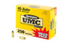 Remington UMC Subsonic Centerfire Ammunition, 45 ACP, Full Metal Jacket, 230 Grain - 250 Cartridge Box ( 250 / 1 )