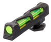 HiViz GL2014 LiteWave Front Sight Green Fiber Optic Front Black Frame Front Sight Post Mount UPC: 613485588897