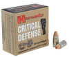 Hornady Critical Defense Hyper Velocity Centerfire Ammunition, 357 Magnum, Flex Tip eXpanding, 125 Grain - 25 Cartridge Box ( 25 / 1 )