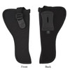 Allen 44803 Cortez  Size 03 OWB Style Black Polyester Adjustable Strap  Belt Loop Mount Type fits 56.5 Barrel MediumLarge DA Revolver Right Hand UPC: 026509448037