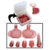 MTM CaseGard AF7 Universal Powder Funnel Kit  Red MultiCaliber Plastic UPC: 026057361277