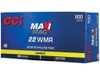 CCI 958 Maxi-Mag Varmint 22WMR 40gr Jacketed Hollow Point 200 Per Box/10 Case