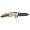 Hogue X1 2.75 in Folder Drop Pt Blk Alum Matte Flat Dk Earth UPC: 743108241776
