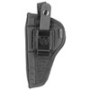 Bulldog FSN12 Extreme  OWB Black Nylon Belt LoopClip Fits SW J Frame Fits 34 Barrel Ambidextrous UPC: 672352619126