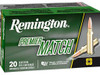 Remington Ammunition 21485 Premier Match 308Win 168gr Sierra MatchKing BTHP 20 Per Box/10 Case