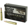 Nosler Trophy Grade Hyper Velocity Centerfire Ammunition, 30-06 Springfield, Nosler AccuBond, 165 Grain - 20 Cartridge Box ( 20 / 1 )