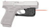 Crimson Trace 0169401 LL807 Laserguard Pro  Black Red Laser Glock Full Size  Compact UPC: 610242008186