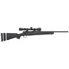 Mossberg 27867 Patriot Super Bantam 308 Win Caliber with 51 Capacity 20 Fluted Barrel Matte Blued Metal Finish  Black Synthetic Stock Right Hand Youth Includes 39x40mm Scope UPC: 015813278676