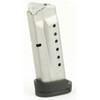 Smith  Wesson 199360000 MP Shield  8rd 9mm Luger Magazine For SW MP Shield Stainless Steel UPC: 022188149586