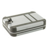 SnapSafe 75212 TrekLite Lock Box XL Key Entry Gray Polycarbonate Holds 1 Handgun UPC: 851529004716
