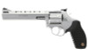 Taurus 2627069 Tracker 627 38 Special P or 357 Mag Caliber with 6.50 Ported Barrel 7rd Capacity Cylinder Overall Matte Finish Stainless Steel  Black Ribber Grip UPC: 725327340836