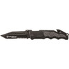 SW Border Guard Folder 4.5 in Black Combo Blade Aluminum UPC: 028634702466