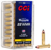 CCI Varmint V-Max Hyper Velocity Rimfire Ammunition, 22 WMR, PTJHP, 30 Grain - 50 Cartridge Box ( 50 / 1 )