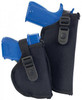 Allen 44800 Cortez  Size 00 OWB Style Black Polyester Adjustable Strap  Belt Loop Mount Type fits 23 Barrel SmallMedium DA Revolver Right Hand UPC: 026509448006