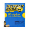 Buffalo Bore Ammunition 32A20 Personal Defense Strictly Business 45 Auto Rim P 255 gr Hard Cast Flat Nose 20 Per Box 12 UPC: 651815032016