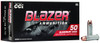 CCI Blazer Subsonic Centerfire Ammunition, 38 Special +P, Total Metal Jacket, 158 Grain - 50 Cartridge Box ( 50 / 1 )