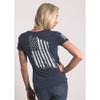 WMNS AMERICA RELAXED FIT TSHIRT NAVY 2XL UPC: 190741054506