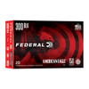 Federal American Eagle Hyper Velocity Centerfire Ammunition, 300 Blackout, Full Metal Jacket Boat Tail, 150 Grain - 20 Cartridge Box ( 20 / 1 )