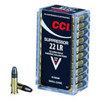 CCI Suppressor Subsonic Rimfire Ammunition, 22 LR, Lead Hollow Point, 45 Grain - 50 Cartridge Box ( 50 / 1 )