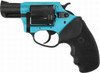 Charter Arms 53864 Undercover Lite Santa Fe Sky Small 38 Special 5 Shot 2 Black Stainless Steel Barrel  Cylinder Turquoise Aluminum Frame wBlack Finger Grooved Rubber Grip Exposed Hammer UPC: 678958538649