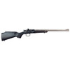 Crickett KSA2245 Youth  22 LR 1rd  16.12 Stainless Steel Barrel Fixed FrontAdjustable Rear Peep Sights Black Synthetic Stock w11.5 LOP Rebounding Firing Pin Safety UPC: 611613022459
