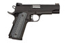 Rock Island 51487 Rock Ultra MS 45 ACP Caliber with 4.25 Barrel 81 Capacity Overall Black Parkerized Finish Steel Beavertail Frame Serrated Slide  BlackGray G10 Grip UPC: 4806015514879