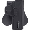 Bulldog RRTM Rapid Release  OWB Black Polymer Paddle Fits Taurus Millennium PT111 G1 Right Hand UPC: 672352011319