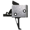 CMC Triggers 91504 DropIn  TwoStage Flat Trigger with 13 lbs Draw Weight  BlackSilver Finish for AR15AR10 UPC: 850544004039