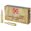Hornady Custom Lite Hyper Velocity Centerfire Ammunition, 243 Winchester, Super Shock Tip, 87 Grain - 20 Cartridge Box ( 20 / 1 )