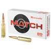Hornady Match Hyper Velocity Centerfire Ammunition, 6.5 Creedmoor, Extremely Low Drag-Match, 140 Grain - 20 Cartridge Box ( 20 / 1 )