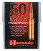 Hornady 50 BMG Hyper Velocity Centerfire Ammunition, 50 BMG, Hornady A-Max, 750 Grain - 10 Cartridge Box ( 10 / 1 )