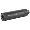 Gemtech Trek NFA Centerfire Suppressor Matte Black Cerakote 5.7 Inch, 5.56mm NATO Caliber, Direct Thread, 1/2x28, Stainless Steel / Inconel