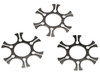 Ruger 90483 Moon Clip Full Ruger Redhawk 45 Cal 6rd  Stainless Steel 3 Per Pack UPC: 736676904839