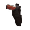 Uncle Mikes 70050 Sidekick Hip Holster IWBOWB Size 05 Black Laminate Belt Clip Fits Large SemiAuto Fits 4.505 Barrel Ambidextrous UPC: 043699700509