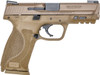 Smith  Wesson LE 11767 MP 9 M2.0 9mm Luger Double 4.25 171 FDE Interchangeable Backstrap Grip FDE Polymer Frame FDE Armornite Stainless Steel Slide UPC: 022188871159