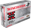 Winchester Super-X Hyper Velocity Centerfire Ammunition, 243 Winchester, Jacketed Soft Point, 80 Grain - 20 Cartridge Box ( 20 / 1 )