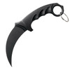 Cold Steel CS92FK FGX  4 Fixed Plain Karambit Black GrivEx BladeBlack GrivEx wOvermold KrayEx Handle UPC: 705442005759