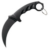 Cold Steel CS92FK FGX  4 Fixed Plain Karambit Black GrivEx BladeBlack GrivEx wOvermold KrayEx Handle UPC: 705442005759