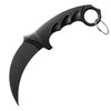 Cold Steel CS92FK FGX  4 Fixed Plain Karambit Black GrivEx BladeBlack GrivEx wOvermold KrayEx Handle UPC: 705442005759